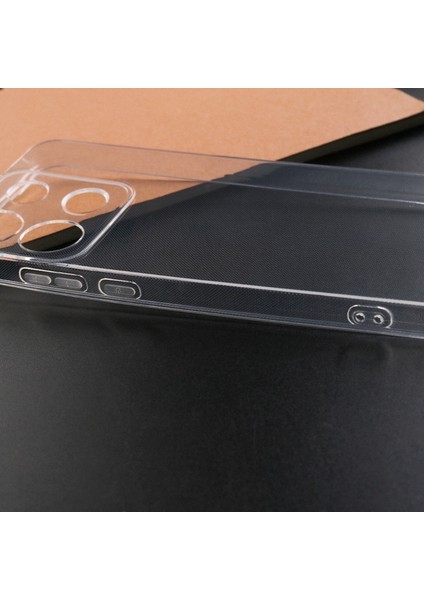 Tecno Spark Go 2023 Kılıf Hzrv Süper Silikon Kapak-Renksiz modelleri