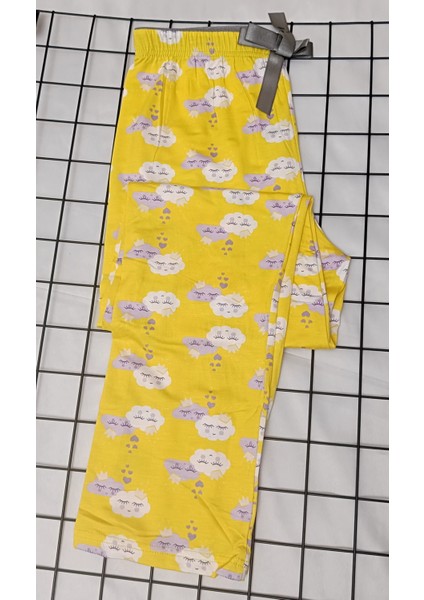 Likralı Viskon Bambu Pijama Altı