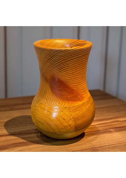 Ahşap Vazo