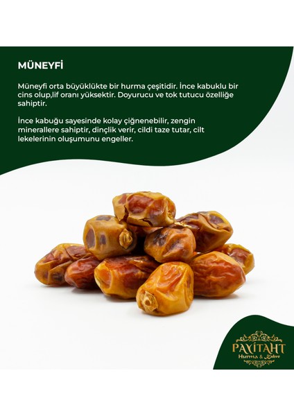 Medine Müneyfi Hurma 12 Li Paket - 100 gr Doyurucu Cildi Tazeleyici Tadımlık Hac Dönüşü Hediyelik Hurma