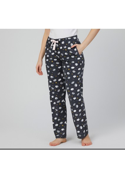 Likralı Viskon Bambu Pijama Altı