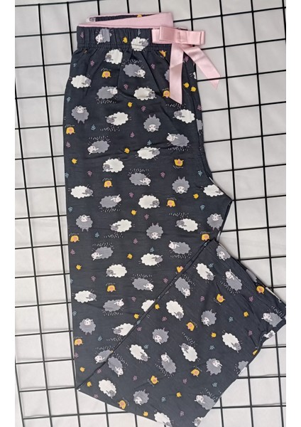 Likralı Viskon Bambu Pijama Altı modelleri