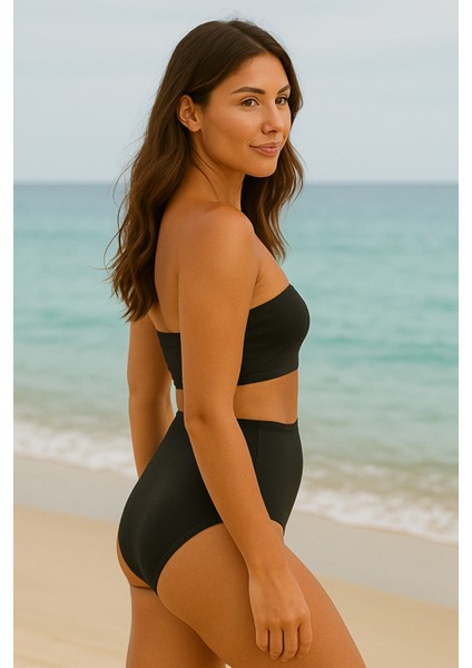 Siyah Sculptfit Yüksek Bel & Toparlayıcı & Şekillendirici Bikini Altı fiyatları