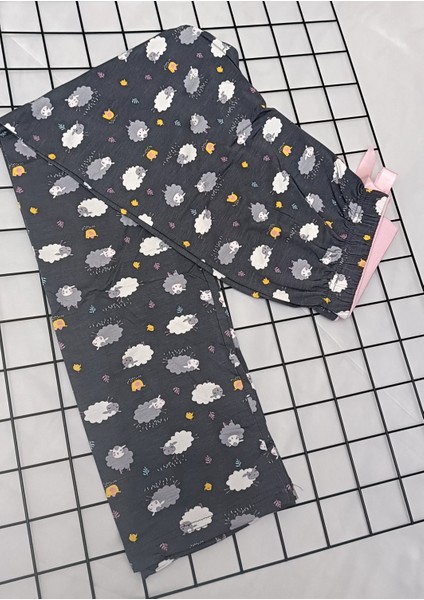 Likralı Viskon Bambu Pijama Altı