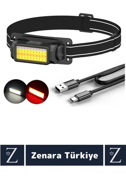 Premium Kamp Avcı Balıkçı Deprem 100- 150 Metre 50 Ledli 5 Mod Aydınlatmalı Şarjlı Kafa Lambası fiyatları