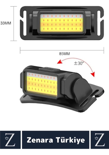 Premium Kamp Avcı Balıkçı Deprem 100- 150 Metre 50 Ledli 5 Mod Aydınlatmalı Şarjlı Kafa Lambası fırsatları