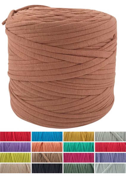 Koyu Somon 002 Penye İp Büyük Boy 650 gr 130 mt