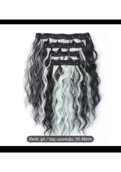 Çıtçıt Saç Isıya Dayanıklı 4 Parça Yeni Nesil