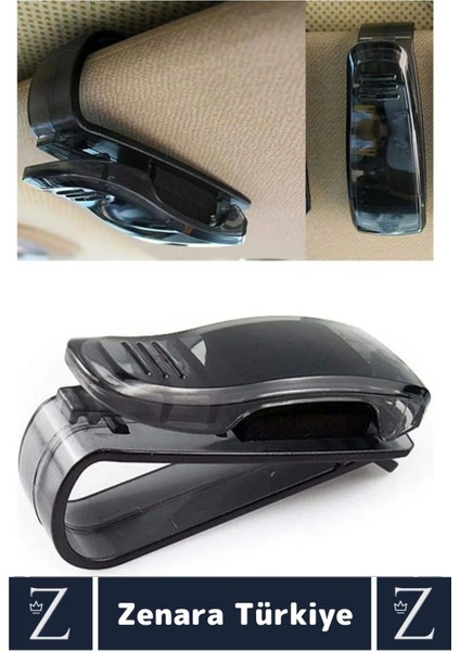 Dayanıklı Araç Içi Tüm Güneşlikler Hasar Önleyici Kart Ehliyet Ruhsat Gözlük Tutacağı Klips 2 Adet modelleri