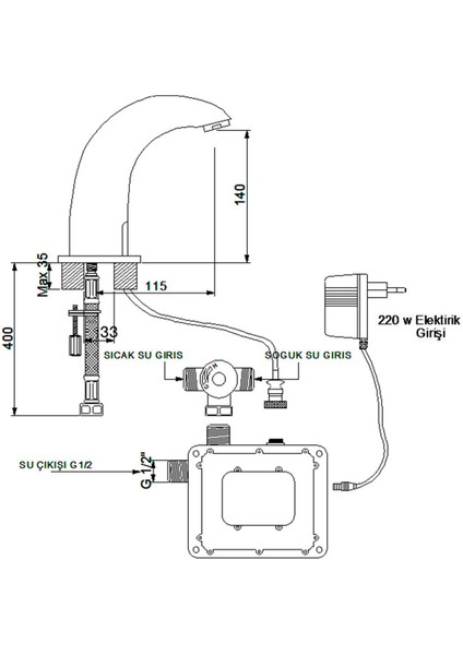 - Elite Fotoselli Lavabo Bataryası - 510523 350109 modelleri