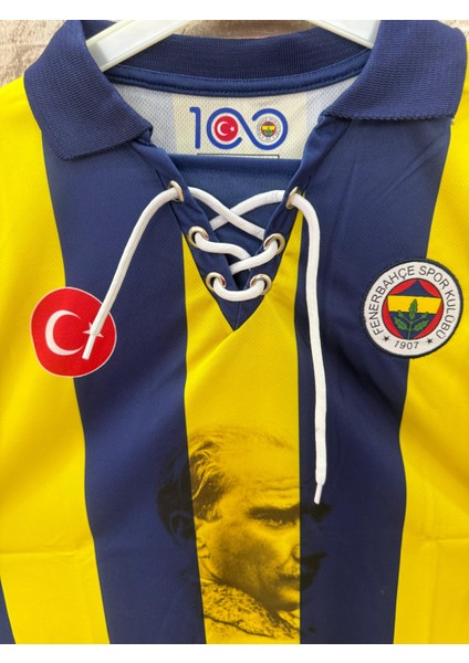 Fênêrbâhçê 100 Yıl Cumhuryetin Sarı Lacivert Yetişkin Taraftar Forması ASF1199