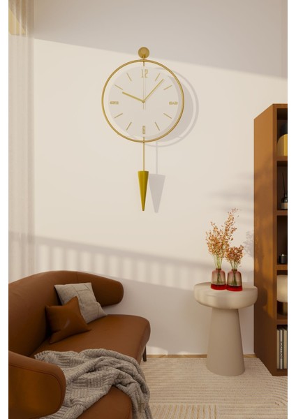 Orta Boy Kristal Duvar Saati, LED Işıklı, Dekoratif, Metal ve Polimer Tasarım fiyatları