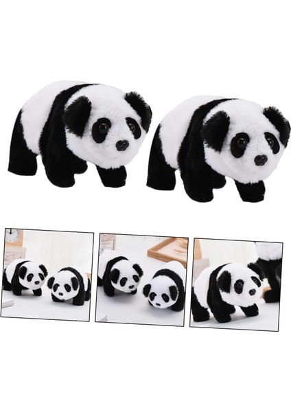 Ithal Kumaş Sevimli Gerçek Görünümlü Panda Peluş Oyuncak Uyku & Oyun Arkadaşı 18 Cm. fırsatları