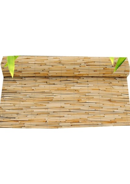 1 Metre x 6 Metre Bambu Kamış Hasır Bahçe Çiti Gölgelik Balkon Çiti