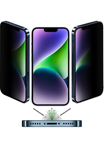 Labs iPhone 14 Plus/13 Pro Max 5d Privacy Ekran Koruyucu