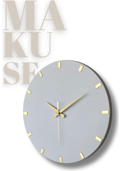 Modern 40X40CM Aynalı Metal Duvar Saati, Sessiz Mekanizmalı, Şık Tasarım fiyatları