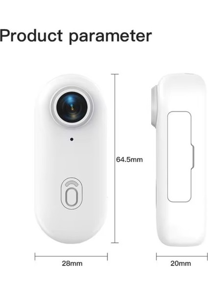 Mini Aksiyon Kamera Giyilebilir Video Kaydedici Spor Bisiklet Sörf modelleri