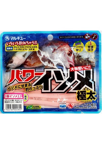 Power Isome Xl Boy 11CM 8 Adet Lrf Yemi