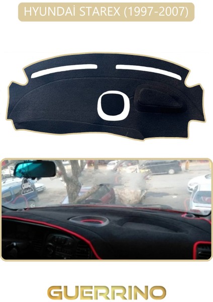 Hyundai Starex 1997-2007TORPİDO Koruma Halısı Bej Kenar