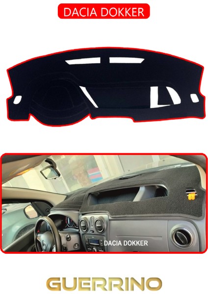 Dacıa Dokkertorpido Koruma Halısı Kırmızı Kenar