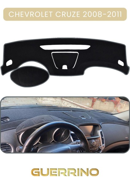 Chevrolet Cruze 2008-2011TORPİDO Koruma Halısı Bej Kenar