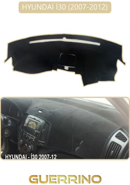 Hyundai I30 2007-2012TORPİDO Koruma Halısı Bej Kenar