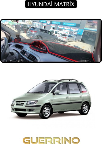 Hyundai Matrixtorpido Koruma Halısı Siyah Kenar