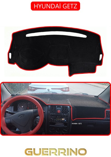 Hyundai Getztorpido Koruma Halısı Kırmızı Kenar