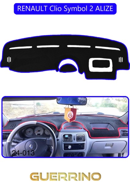 Renault Clio Symbol 2 Alızetorpido Koruma Halısı Mavi Kenar