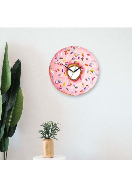 Renkli Yuvarlak Ahşap Duvar Saati, Dekoratif ve Şık Tasarım fiyatları