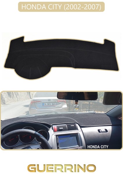 Honda Cıty 2002-2007TORPİDO Koruma Halısı Bej Kenar