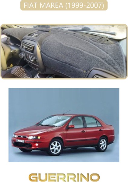 Fıat Marea 1999-2007TORPİDO Koruma Halısı Bej Kenar