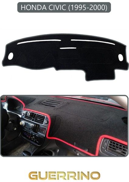 Honda Cıvıc 1995-2000TORPİDO Koruma Halısı Gri Kenar