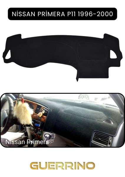 Nissan Primera P11 1996-2000TORPİDO Koruma Halısı Siyah Kenar