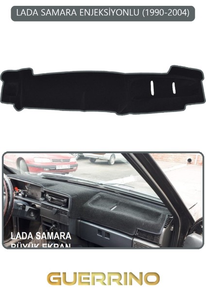 Lada Samara Enjeksiyonlu 1990-2004TORPİDO Koruma Halısı Gri Kenar