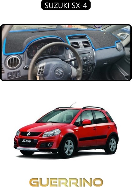 Suzukı Sx-4torpido Koruma Halısı Siyah Kenar