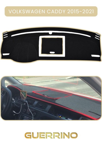Volkswagen Caddy (2015-2021)TORPİDO Koruma Halısı Bej Kenar
