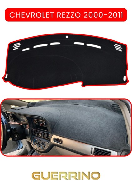 Chevrolet Rezzo (2000-2011)TORPİDO Koruma Halısı Kırmızı Kenar