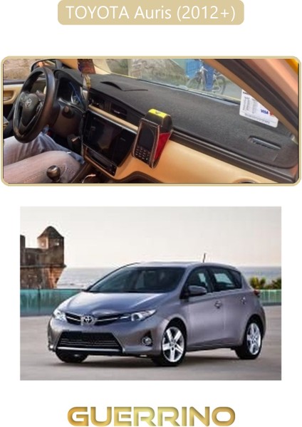 Toyota Auris (2012-2013)TORPİDO Koruma Halısı Bej Kenar