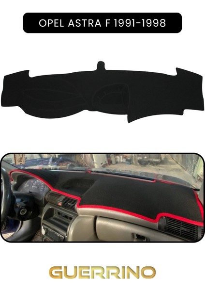 Opel Astra F 1991-1998TORPİDO Koruma Halısı Siyah Kenar