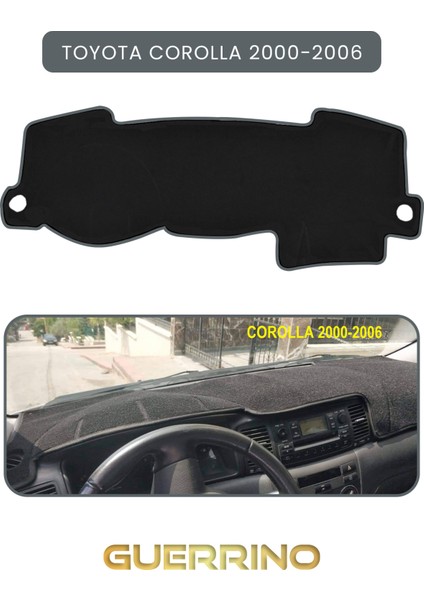 Toyota Corolla (2000-2006)TORPİDO Koruma Halısı Gri Kenar