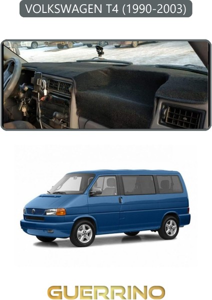 Volkswagen T4 (1990-2003)TORPİDO Koruma Halısı Gri Kenar