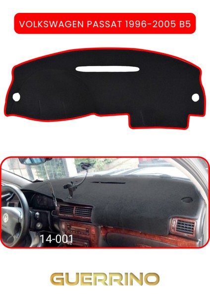 Volkswagen Passat (1996-2005) - (B5; )Torpido Koruma Halısı Kırmızı Kenar