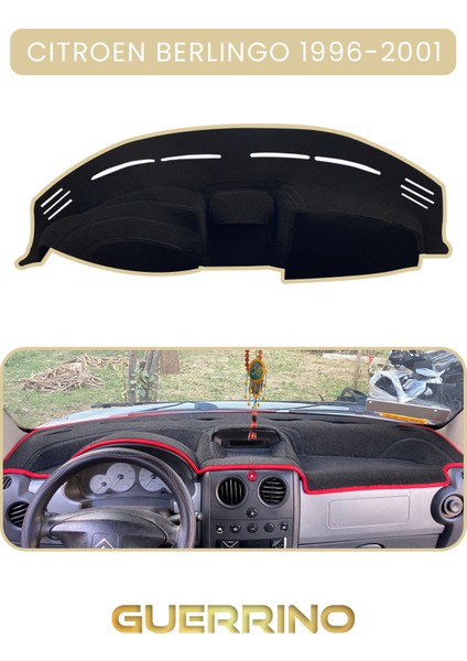 Cıtroen Berlingo 1996-2001TORPİDO Koruma Halısı Bej Kenar