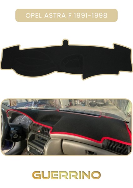 Opel Astra F 1991-1998TORPİDO Koruma Halısı Bej Kenar