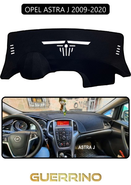 Opel Astra J (2009-2020)TORPİDO Koruma Halısı Siyah Kenar