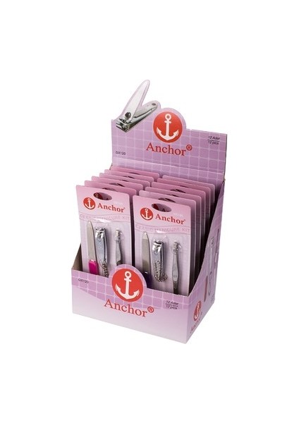 3lü Manikür Set Tırnak Makası Cımbız Törpü