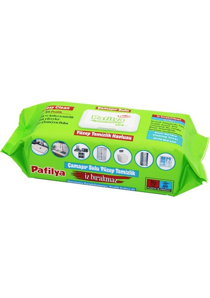 102 Pcs Silikonlu- Çamaşır Suluyüzey Temizlik Havlusu- Islak Mendil Seramik- Cam- Granit- Wc Banyo