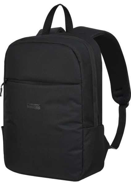 Siyah Su Geçirmez Laptop Sırt Çantası - Gizli Cepli , Sünger Destekli , 15.6-16.1-16.9 Inç Uyumlu