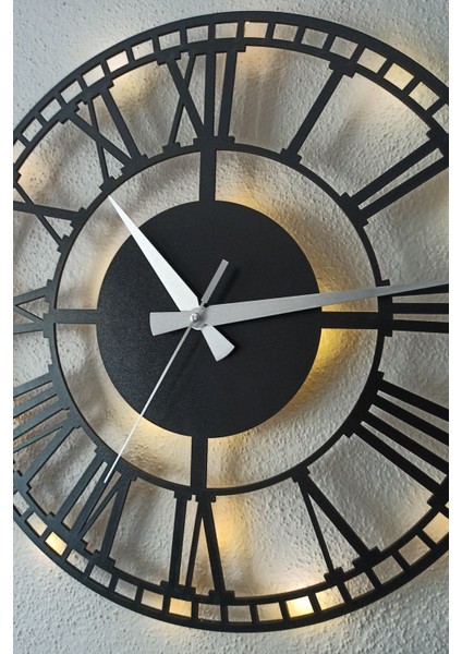 Kare Desenli Roma Rakamlı Şık Duvar Saati, Zarif ve Benzersiz Tasarım indirimleri